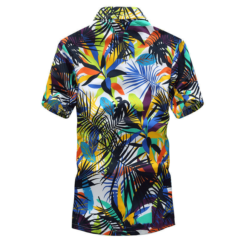 Camisa Tropical | Olas de Color