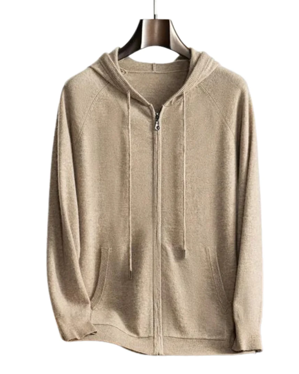 Chaleco de cachemira con capucha Courchevel