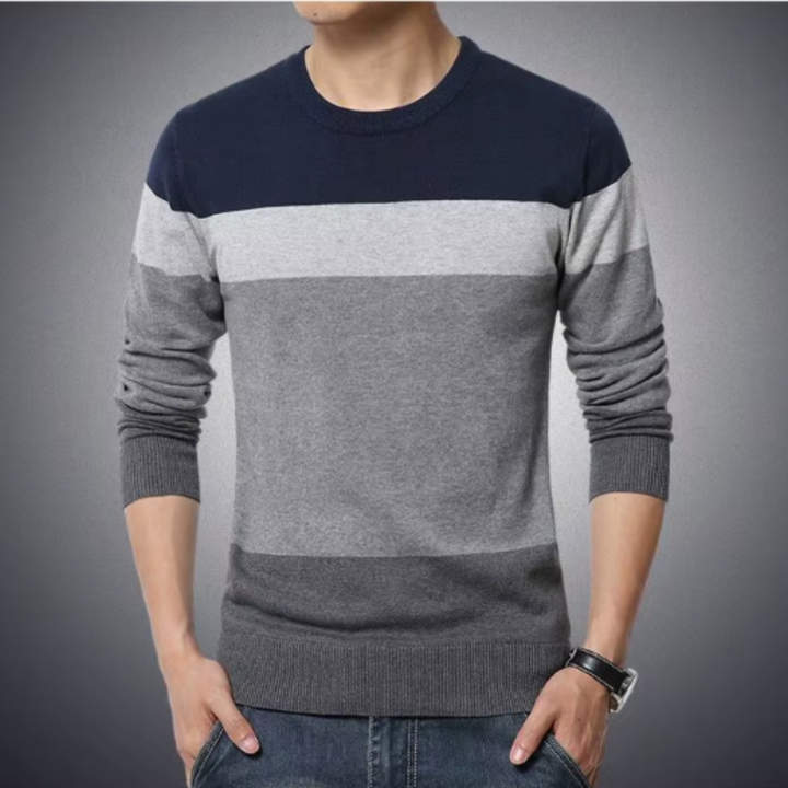 Jersey casual de algodón para hombre