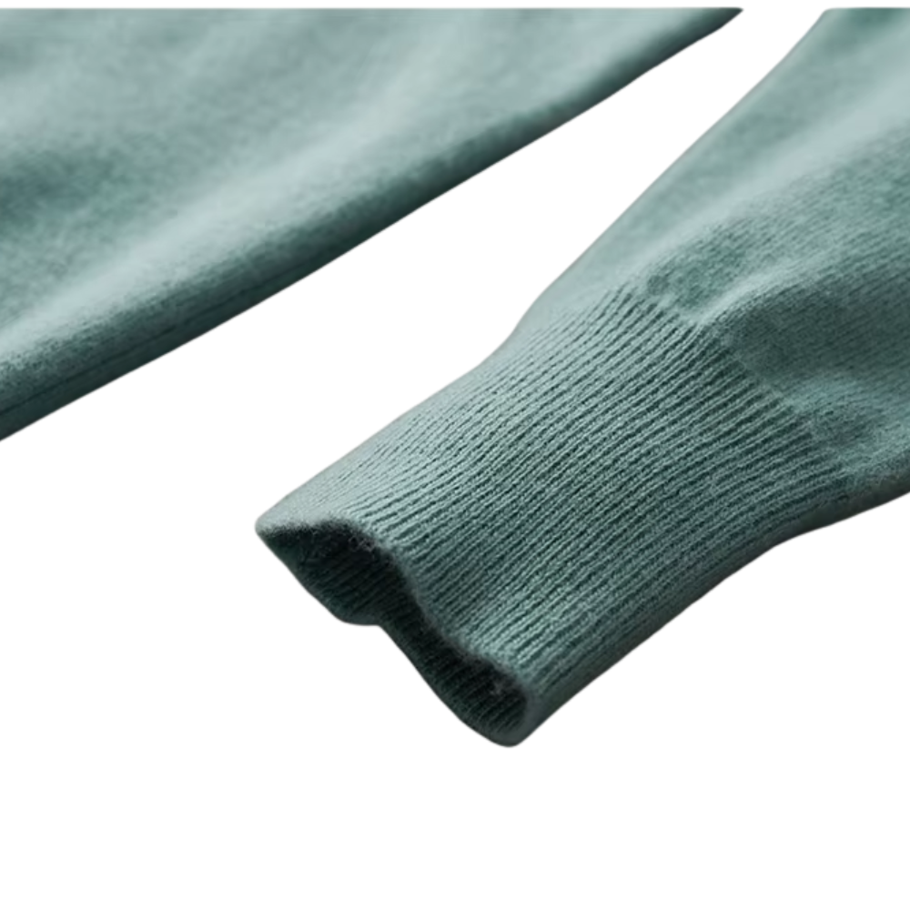 Jersey de lana con cuello de pico