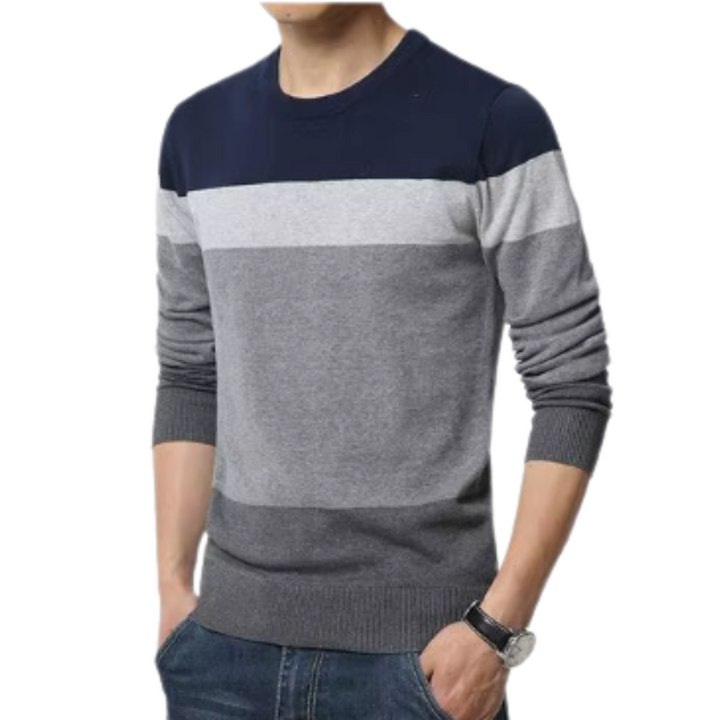 Jersey casual de algodón para hombre