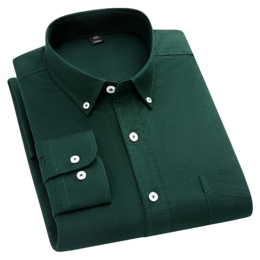 Camisa clásica de algodón