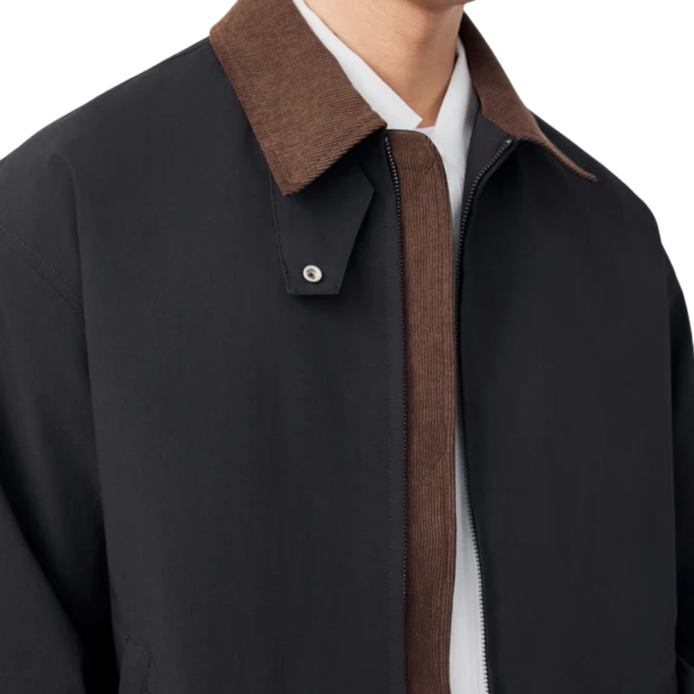 Elegante chaqueta Harrington