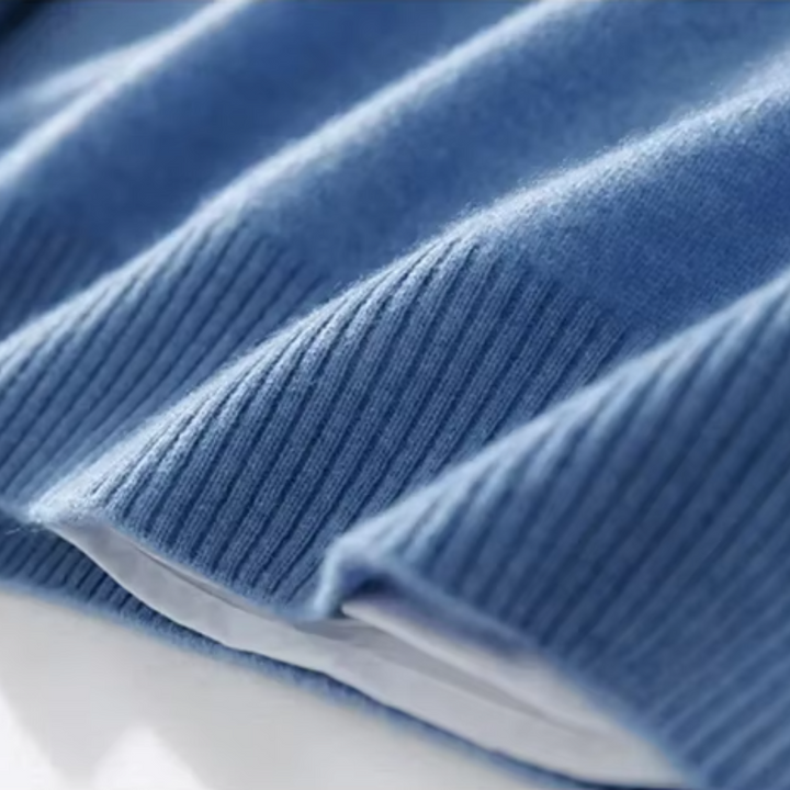 Elegante jersey con cuello en V