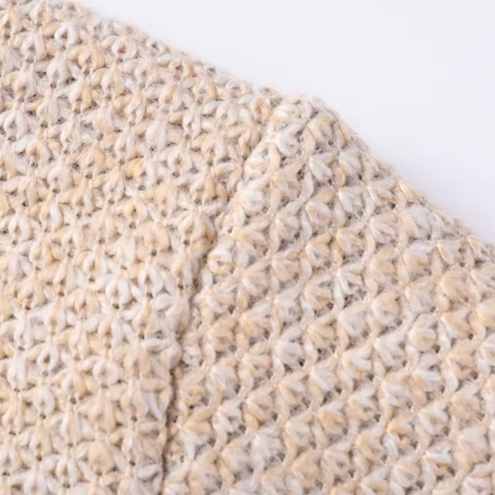 Elegante cárdigan chic