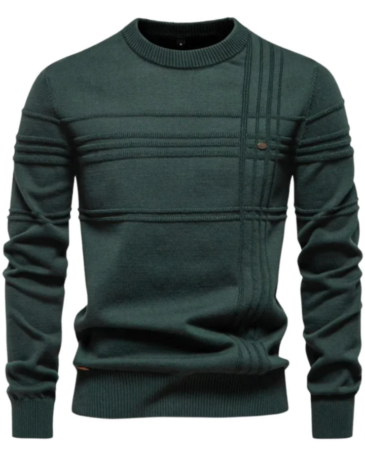 Jersey de hombre con diseño a cuadros