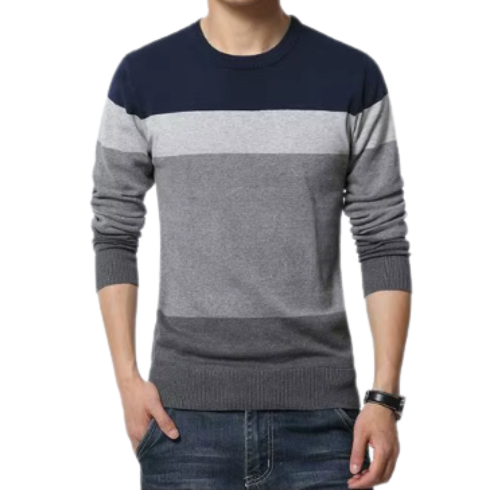 Jersey casual de algodón para hombre
