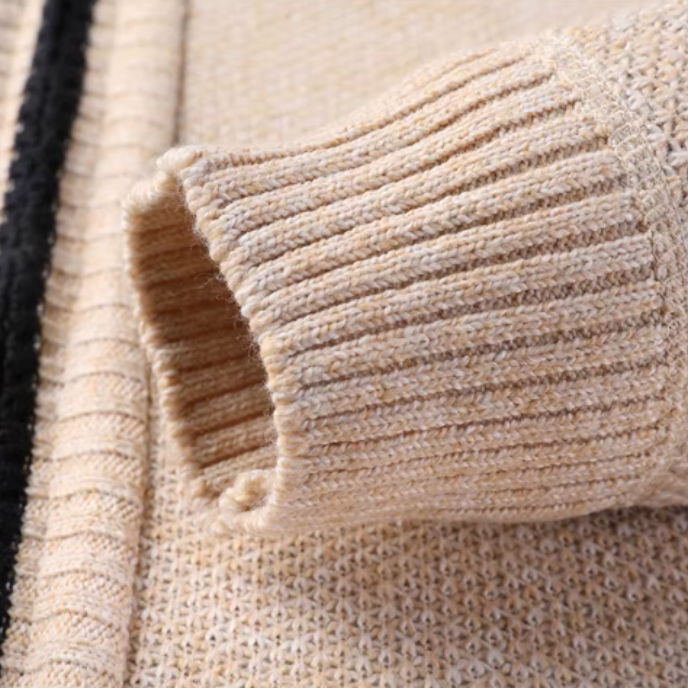 Elegante cárdigan chic