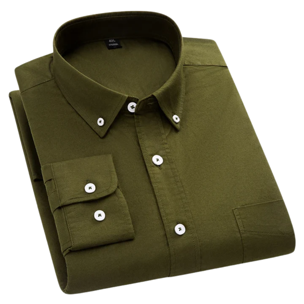 Camisa clásica de algodón