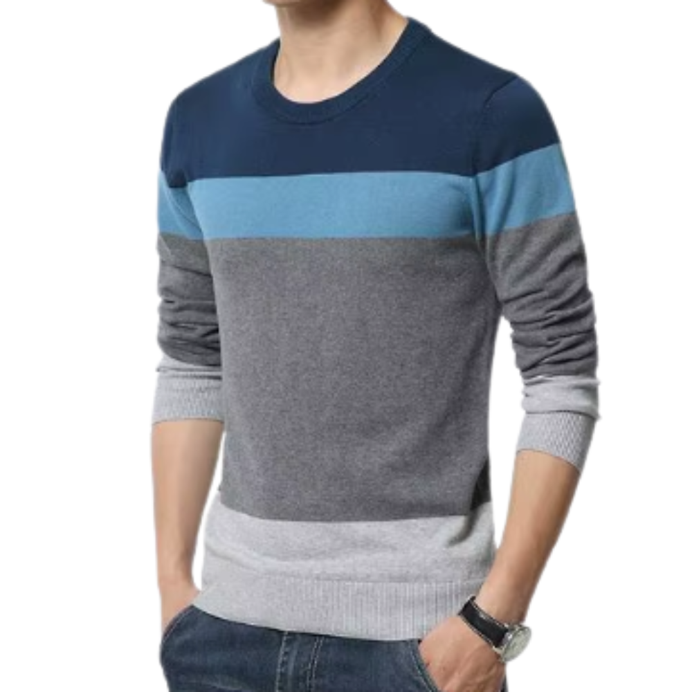 Jersey casual de algodón para hombre