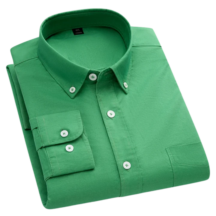 Camisa clásica de algodón