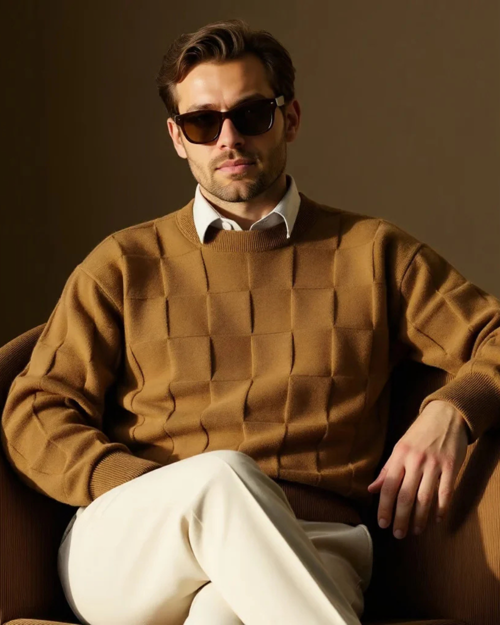 Suéter de punto Premium