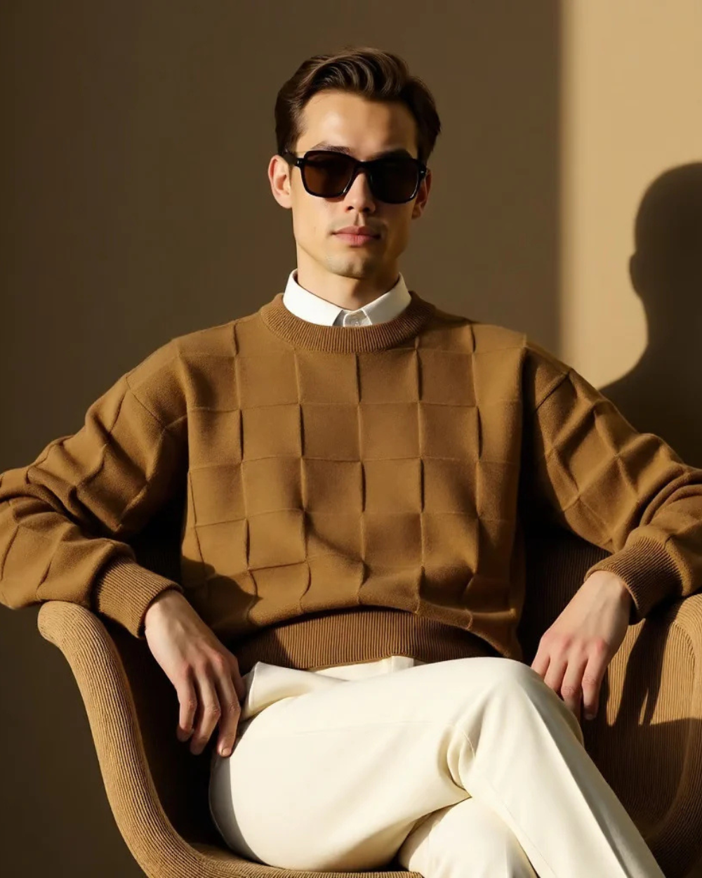 Suéter de punto Premium