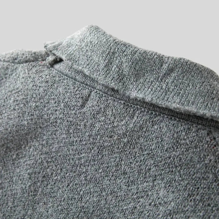 Chaqueta de lana jacquard