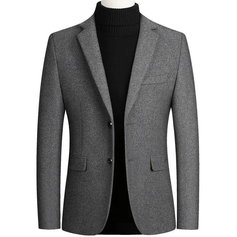 Elegante blazer de lana