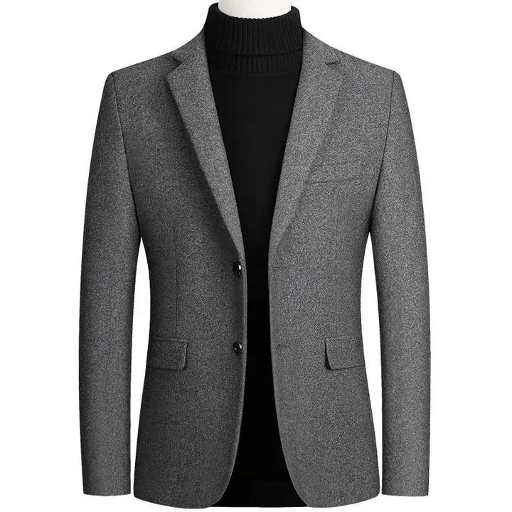 Elegante blazer de lana