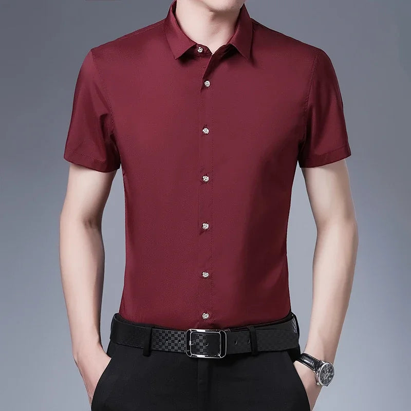 Business Casual Camisa de manga corta