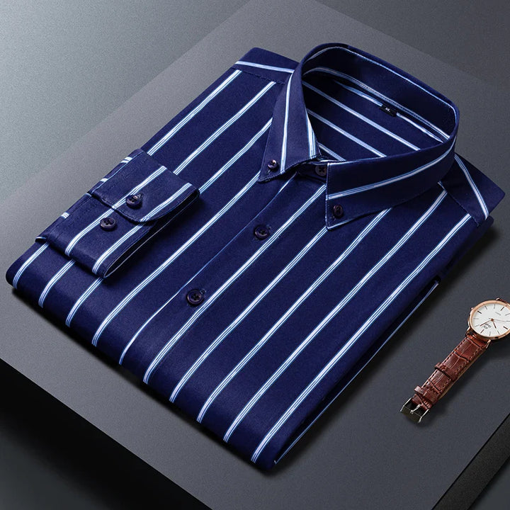 Givalli - Elegante camisa de rayas para hombre