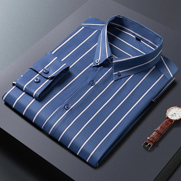 Givalli - Elegante camisa de rayas para hombre