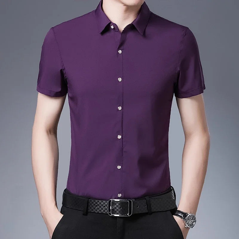Business Casual Camisa de manga corta