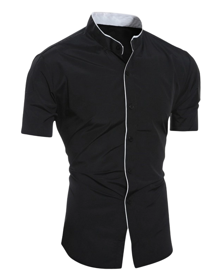 Camisa de algodón de manga corta