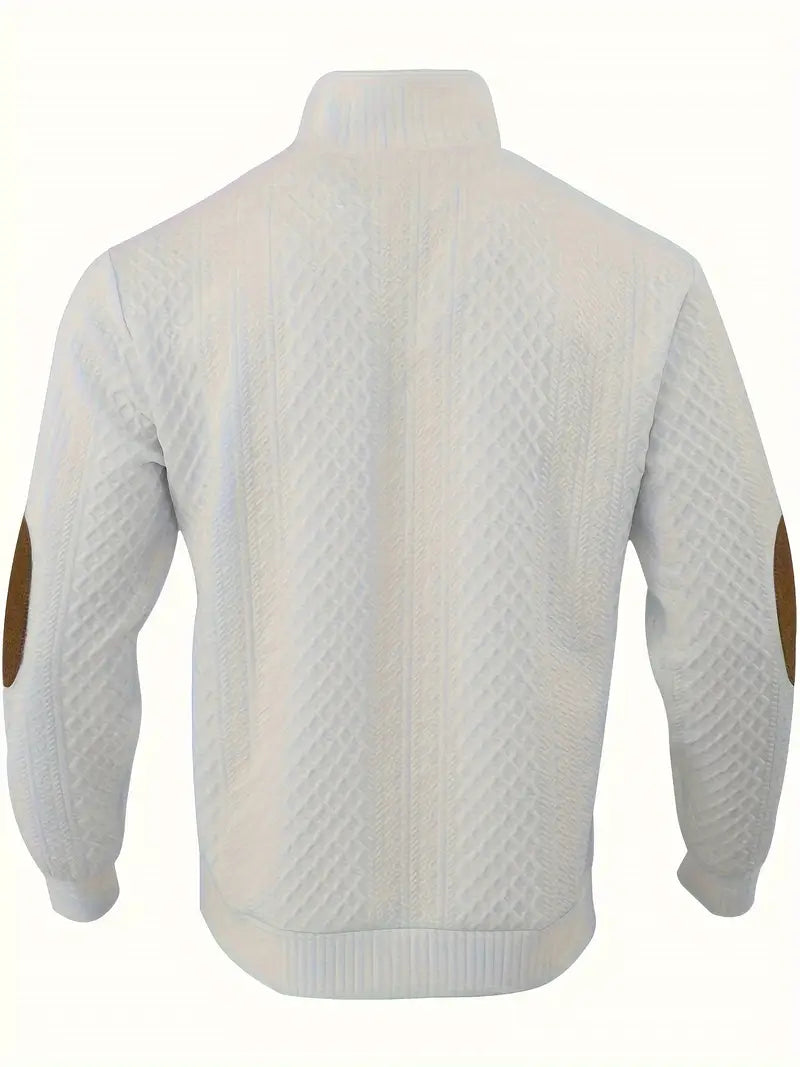 Elegante jersey de botones