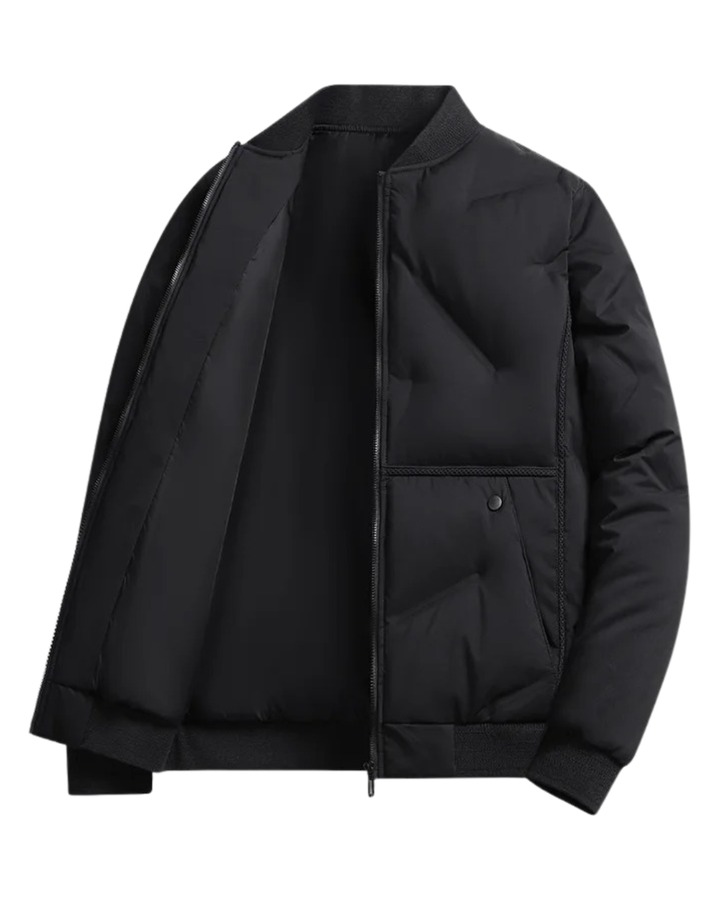 Elegante chaqueta de béisbol de algodón