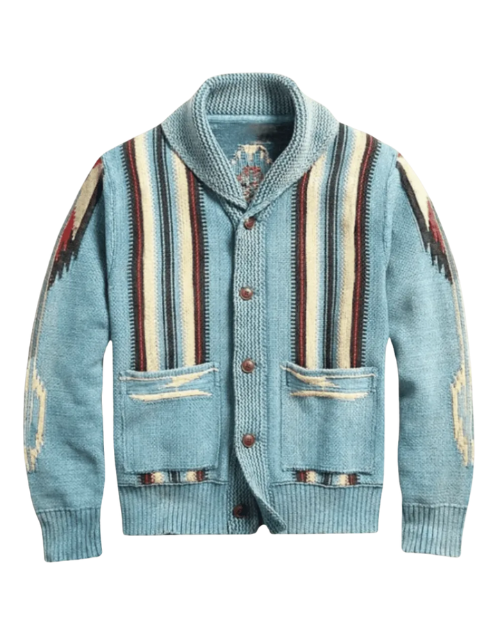 Cárdigan de lana de tejido elegante