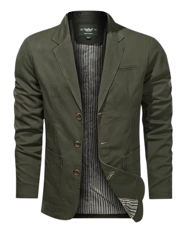 Blazer de algodón chic