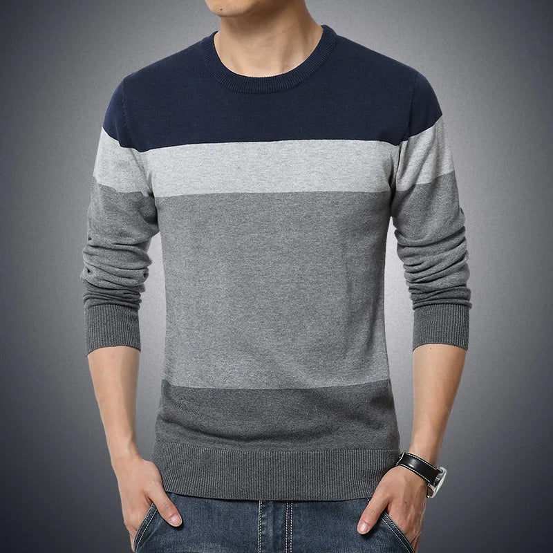 Jersey casual de algodón para hombre