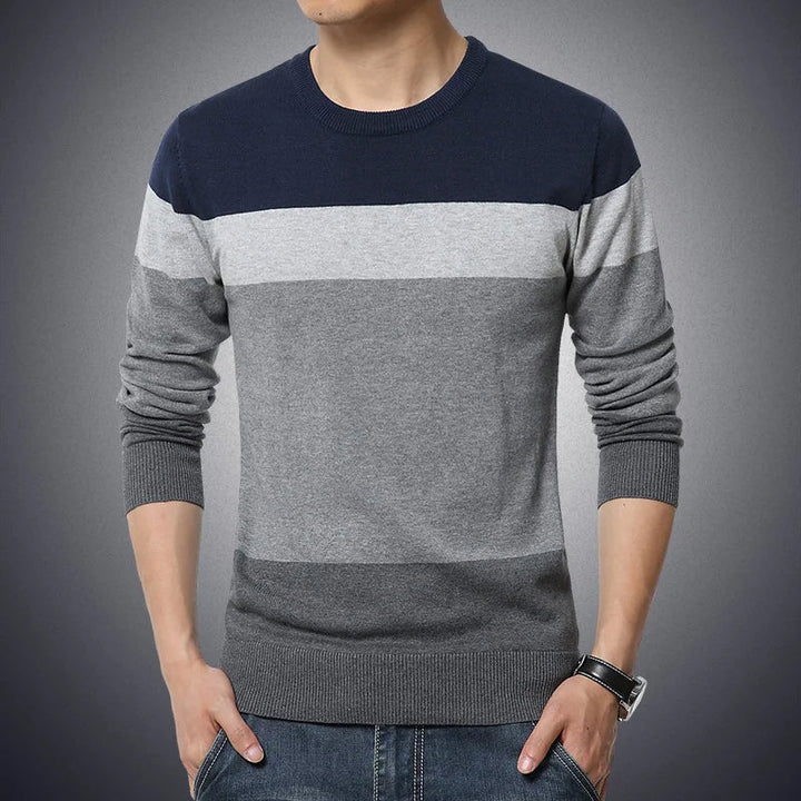 Jersey casual de algodón para hombre